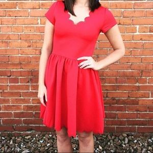 Red Francesca’s dress. Size small
